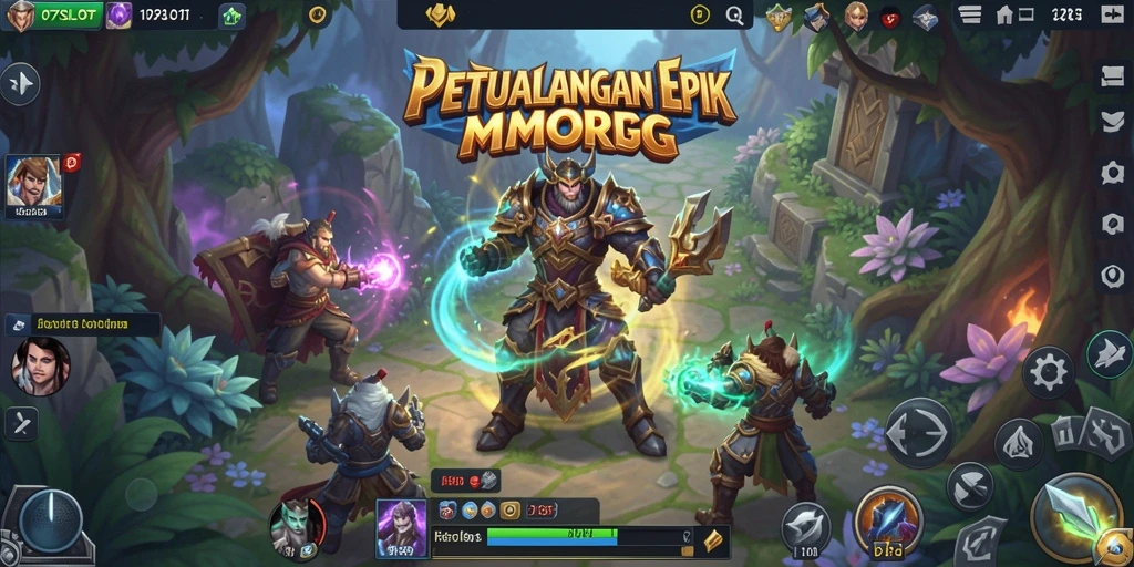 Gameplay seru di 070SLOT dengan karakter dan monster yang menarik.