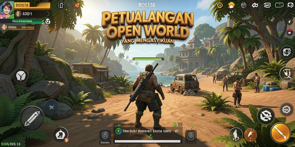 Tampilan menarik dari gameplay Open World yang menakjubkan.