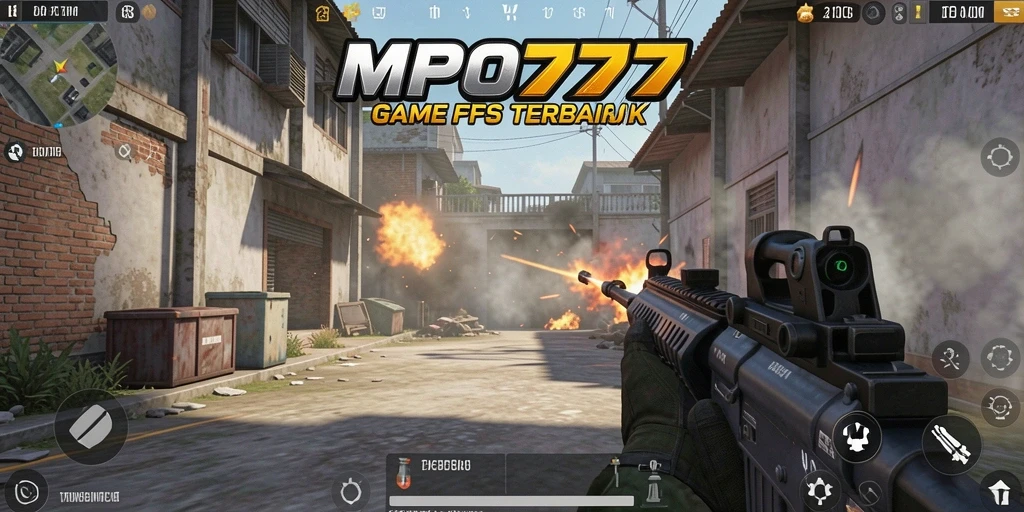 Tangkapan layar MPO777 menunjukkan aksi mendebarkan dalam pertempuran FPS.