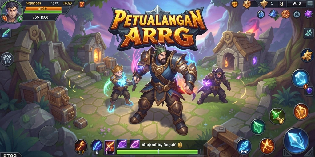 Gameplay PT89 yang seru dalam dunia ARPG dengan aksi yang mendebarkan.