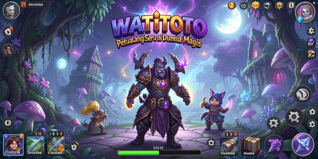 Screenshot gameplay WATITOTO menampilkan petualangan seru dan grafik menawan.