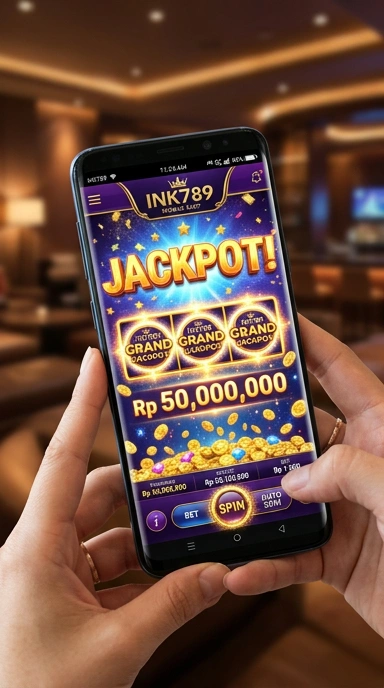 Tampilan utama ink789 dengan akses mudah ke berbagai aplikasi.